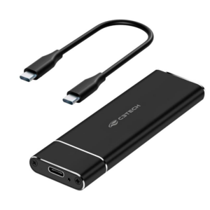 CASE P/ SSD M.2 NMVE USB-C 3.1 PRETO CH-M200BK C3 TECH