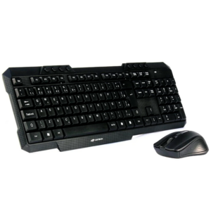KIT WIRELESS TECLADO E MOUSE USB K-W10BK PRETO C3 TECH