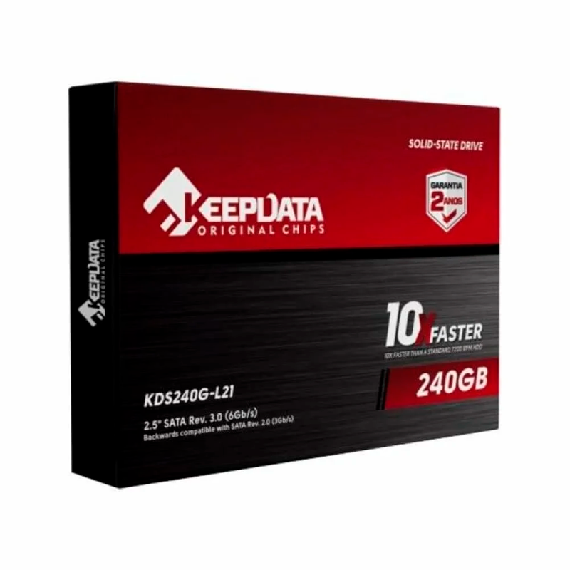 SSD 2.5 240GB KEEPDATA 10X SATA 3 2.5" KDS240G-L21 500/450 MB/s